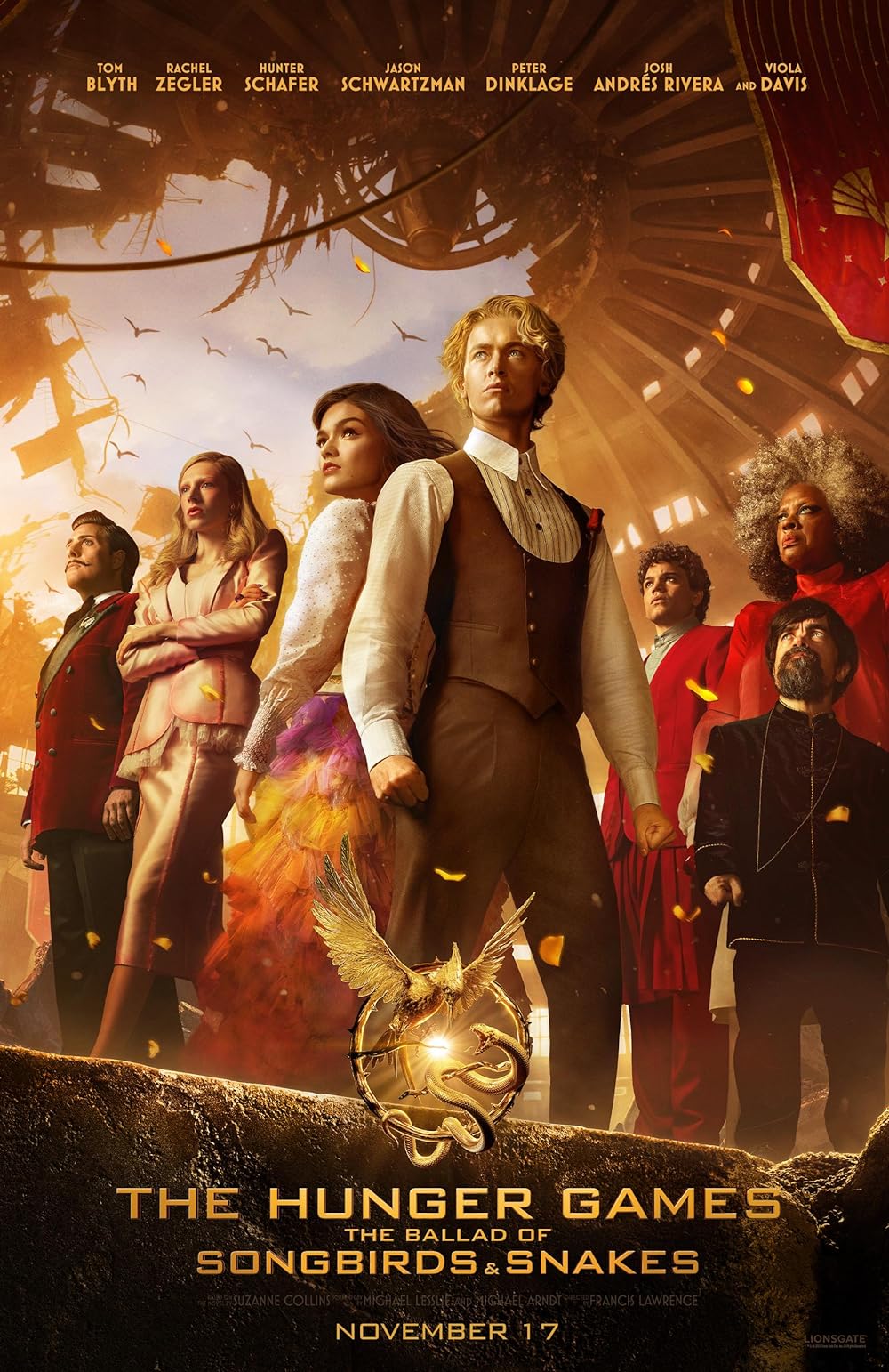 THE HUNGER GAMES: THE BALLAD OF SONGBIRDS AND SNAKES