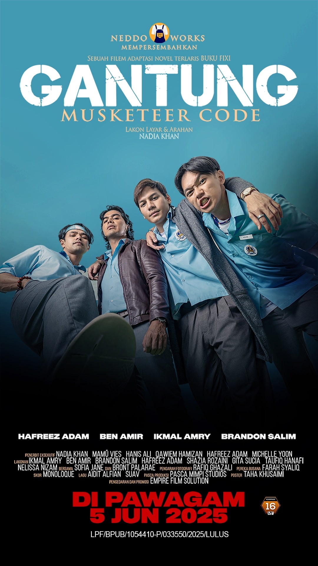 GANTUNG: MUSKETEER CODE