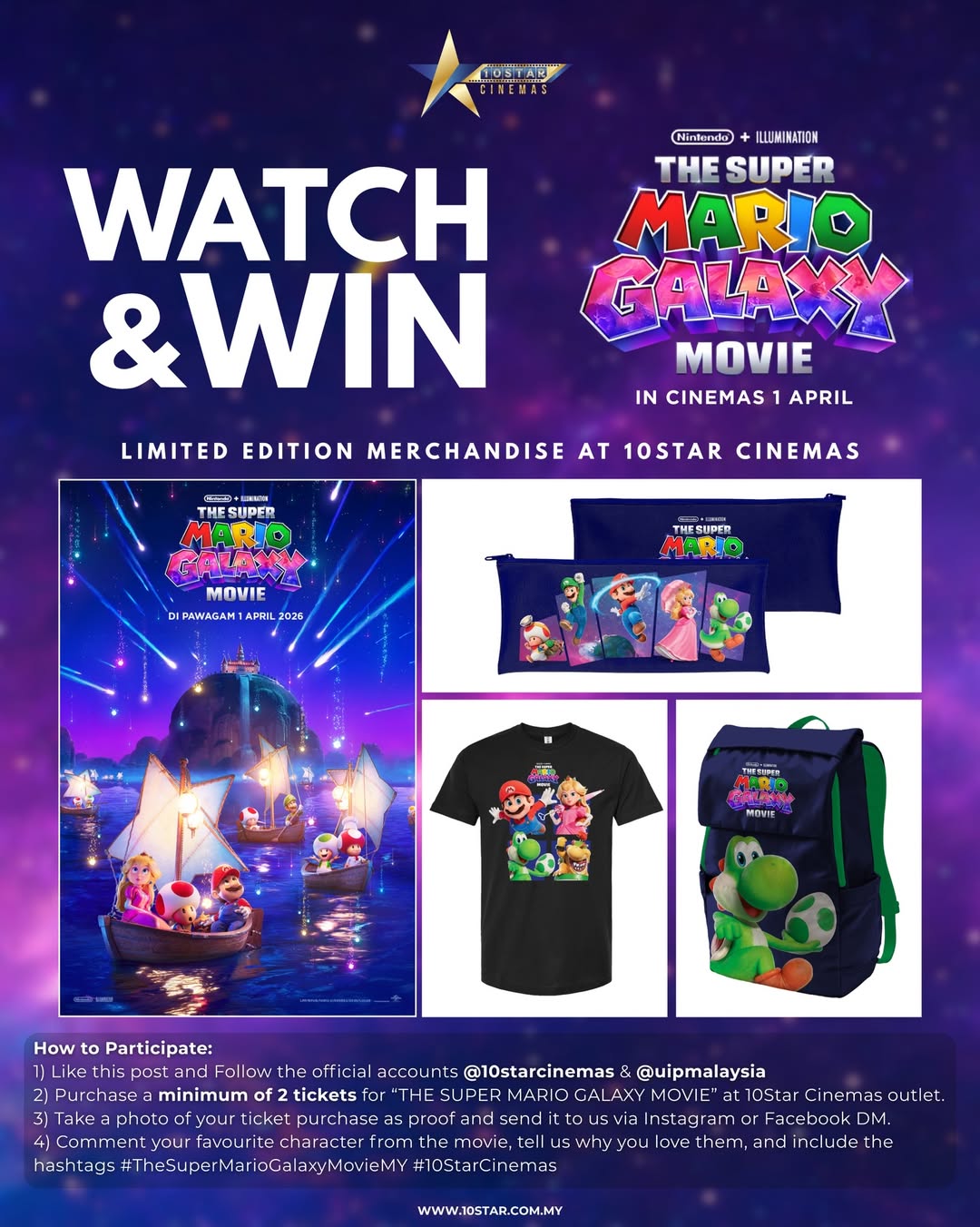 The Super Mario Galaxy Movie Contest