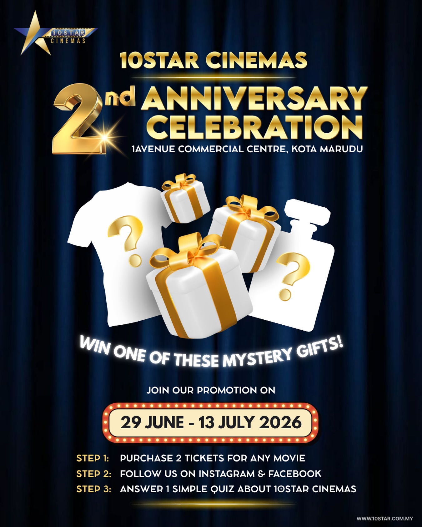 10Star Cinemas 1ACC 2nd Anniversary!!