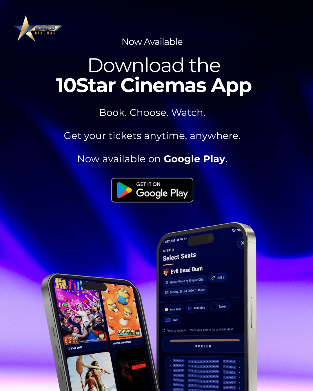 10Star Cinemas Mobile App