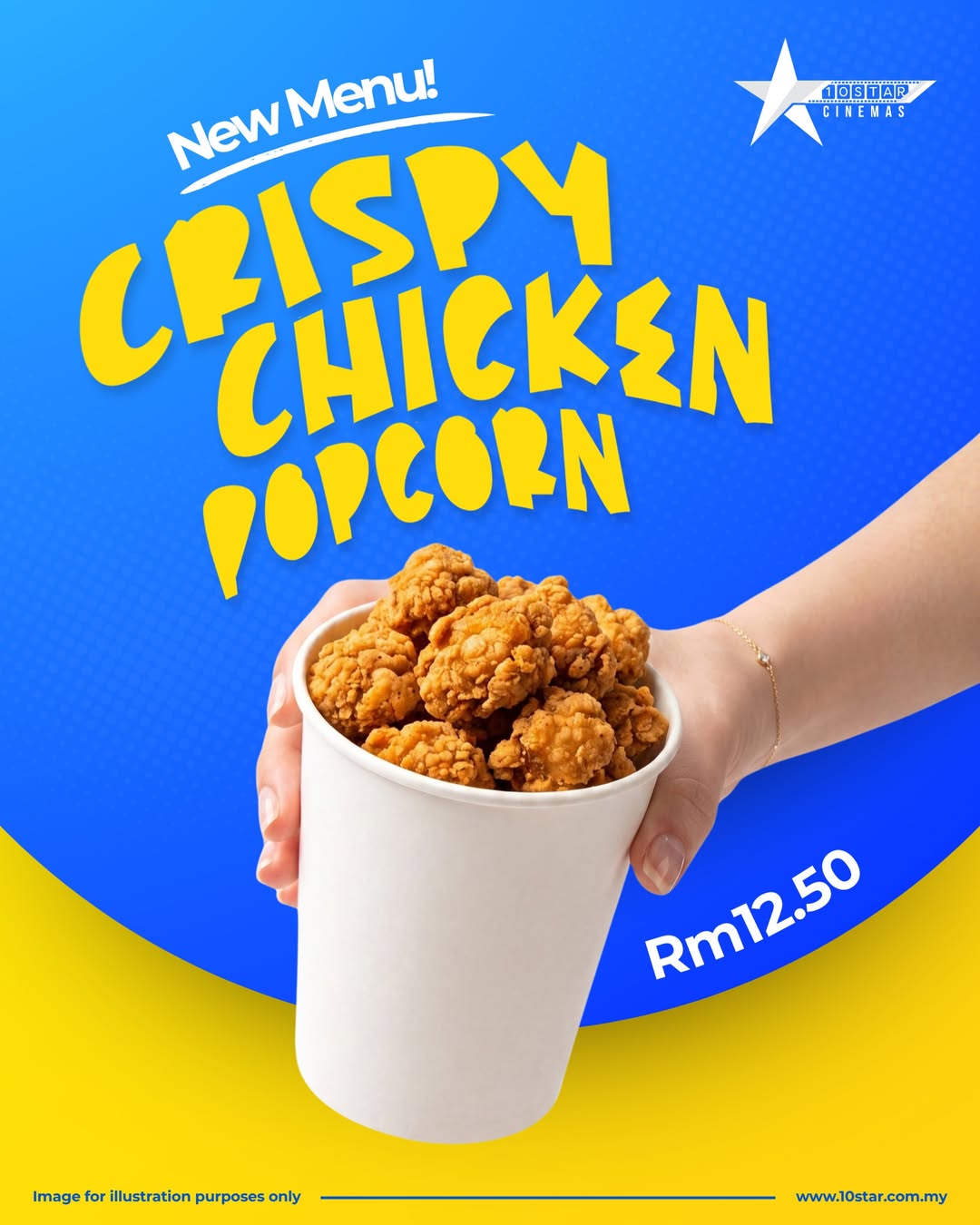 Crispy Chicken Popcorn is Now Here!